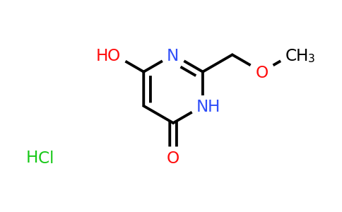 6-hydroxy-2-(methoxymethyl)-3,4-dihydropyrimidin-4-one hydrochloride