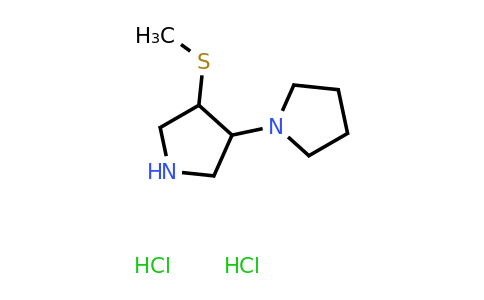 CAS 1461714-84-0 | 3-(methylsulfanyl)-4-(pyrrolidin-1-yl)pyrrolidine dihydrochloride
