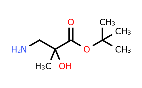 CAS 1461714-88-4 | tert-butyl 3-amino-2-hydroxy-2-methylpropanoate