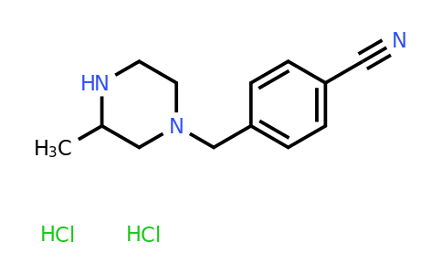 CAS 1461714-91-9 | 4-[(3-methylpiperazin-1-yl)methyl]benzonitrile dihydrochloride