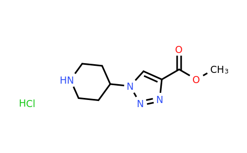 CAS 1461715-06-9 | methyl 1-(piperidin-4-yl)-1H-1,2,3-triazole-4-carboxylate hydrochloride