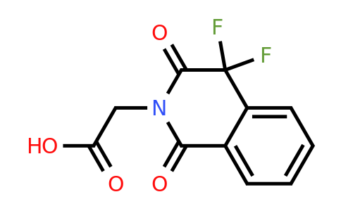 CAS 1461715-18-3 | 2-(4,4-difluoro-1,3-dioxo-1,2,3,4-tetrahydroisoquinolin-2-yl)acetic acid