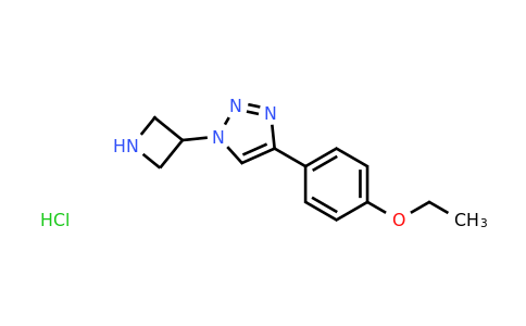 CAS 1461715-25-2 | 1-(azetidin-3-yl)-4-(4-ethoxyphenyl)-1H-1,2,3-triazole hydrochloride