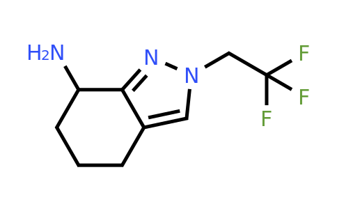CAS 1461715-31-0 | 2-(2,2,2-trifluoroethyl)-4,5,6,7-tetrahydro-2H-indazol-7-amine
