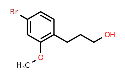 CAS 1461715-36-5 | 3-(4-bromo-2-methoxyphenyl)propan-1-ol
