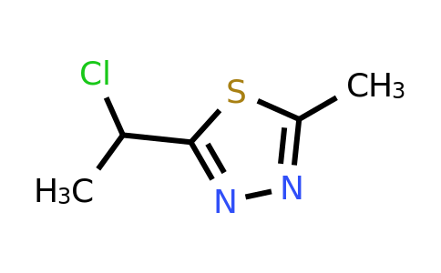 CAS 1461715-44-5 | 2-(1-chloroethyl)-5-methyl-1,3,4-thiadiazole