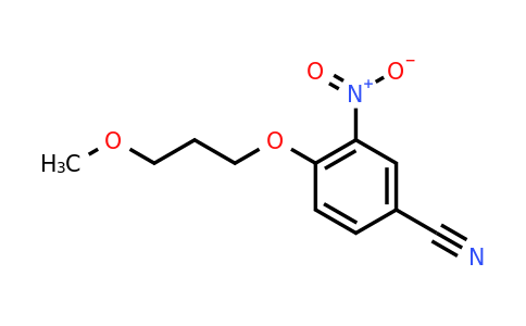 CAS 1461715-63-8 | 4-(3-methoxypropoxy)-3-nitrobenzonitrile