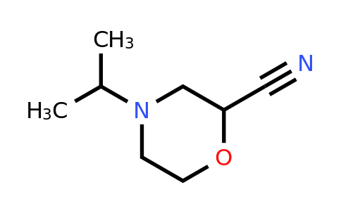 CAS 1461715-69-4 | 4-(propan-2-yl)morpholine-2-carbonitrile
