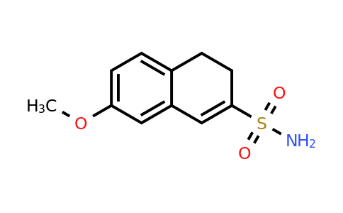CAS 1461715-76-3 | 7-methoxy-3,4-dihydronaphthalene-2-sulfonamide