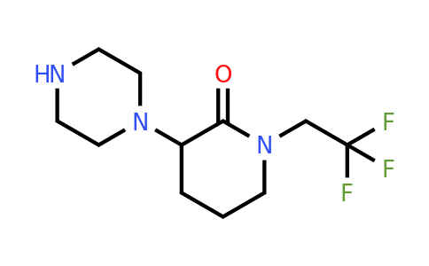 CAS 1461868-93-8 | 3-(piperazin-1-yl)-1-(2,2,2-trifluoroethyl)piperidin-2-one