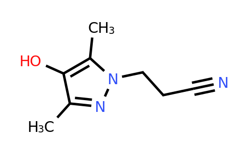 CAS 1462822-95-2 | 3-(4-Hydroxy-3,5-dimethyl-1H-pyrazol-1-yl)propanenitrile