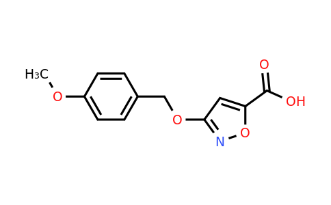 CAS 1463052-85-8 | 3-[(4-methoxyphenyl)methoxy]-1,2-oxazole-5-carboxylic acid