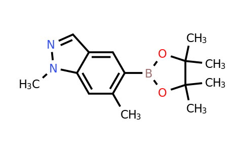 CAS 1463055-05-1 | 1,6-dimethyl-5-(4,4,5,5-tetramethyl-1,3,2-dioxaborolan-2-yl)-1H-indazole