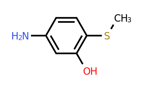 CAS 146310-34-1 | 5-Amino-2-(methylsulfanyl)phenol