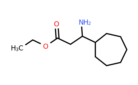 CAS 1463437-82-2 | ethyl 3-amino-3-cycloheptylpropanoate