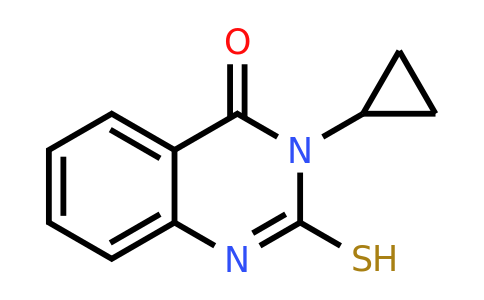 CAS 146381-56-8 | 3-cyclopropyl-2-sulfanyl-3,4-dihydroquinazolin-4-one