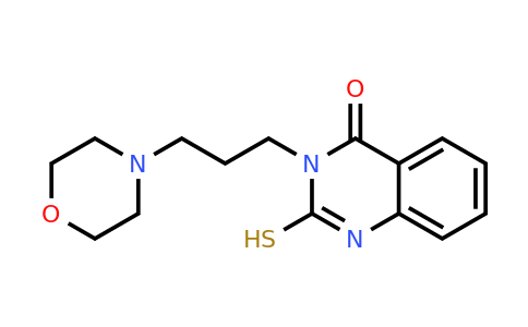CAS 146381-57-9 | 3-[3-(morpholin-4-yl)propyl]-2-sulfanyl-3,4-dihydroquinazolin-4-one