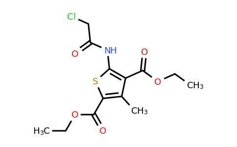 CAS 146381-87-5 | 2,4-diethyl 5-(2-chloroacetamido)-3-methylthiophene-2,4-dicarboxylate