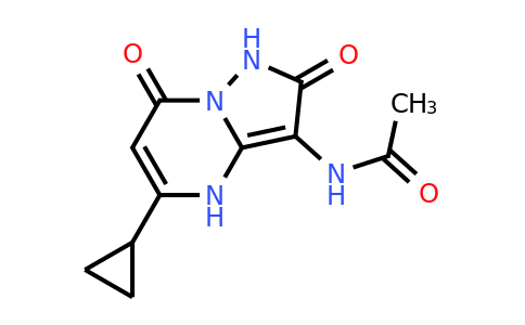 CAS 1464091-55-1 | N-(5-Cyclopropyl-2,7-dioxo-1,2,4,7-tetrahydropyrazolo[1,5-a]pyrimidin-3-yl)acetamide