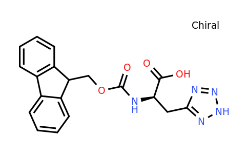 CAS 1464137-20-9 | (R)-2-((((9H-Fluoren-9-yl)methoxy)carbonyl)amino)-3-(2H-tetrazol-5-yl)propanoic acid