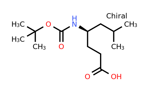 CAS 146453-32-9 | (R)-4-((tert-Butoxycarbonyl)amino)-6-methylheptanoic acid