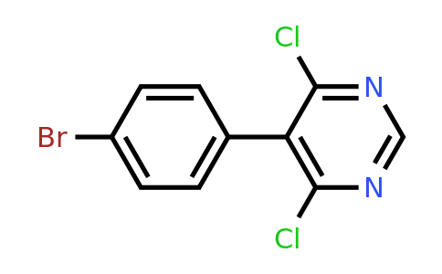 CAS 146533-41-7 | 5-(4-bromophenyl)-4,6-dichloropyrimidine
