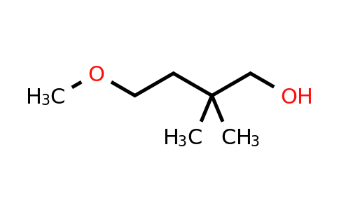 CAS 1465444-68-1 | 4-methoxy-2,2-dimethylbutan-1-ol