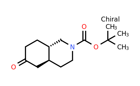 CAS 146548-15-4 | tert-butyl (4aS,8aS)-6-oxo-1,3,4,4a,5,7,8,8a-octahydroisoquinoline-2-carboxylate