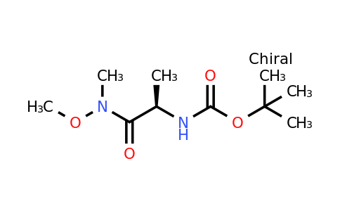 (R)-Tert-butyl 1-(methoxy(methyl)amino)-1-oxopropan-2-ylcarbamate