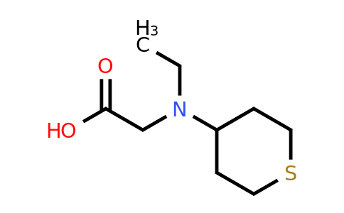 CAS 1465658-92-7 | 2-[ethyl(thian-4-yl)amino]acetic acid