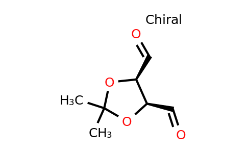CAS 146566-82-7 | (4R,5S)-2,2-Dimethyl-1,3-dioxolane-4,5-dicarbaldehyde