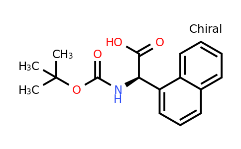 CAS 146621-91-2 | (R)-Tert-butoxycarbonylamino-naphthalen-1-YL-acetic acid