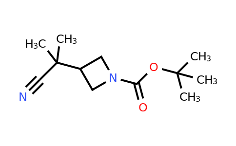 CAS 1466514-81-7 | tert-Butyl 3-(2-cyanopropan-2-yl)azetidine-1-carboxylate