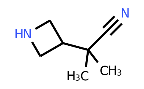 CAS 1466514-82-8 | 2-(azetidin-3-yl)-2-methylpropanenitrile