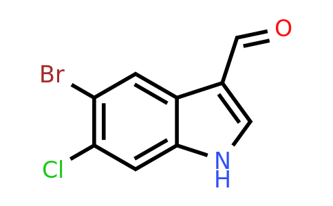 CAS 1467059-87-5 | 5-bromo-6-chloro-1H-indole-3-carbaldehyde