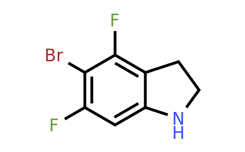 CAS 1467059-97-7 | 5-Bromo-4,6-difluoroindoline