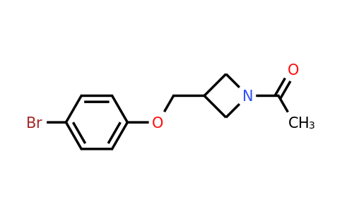 CAS 1467060-05-4 | 1-(3-((4-Bromophenoxy)methyl)azetidin-1-yl)ethanone