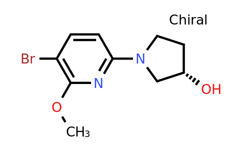 CAS 1467062-10-7 | (S)-1-(5-Bromo-6-methoxypyridin-2-yl)pyrrolidin-3-ol