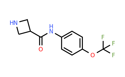 CAS 1467385-12-1 | N-(4-(Trifluoromethoxy)phenyl)azetidine-3-carboxamide