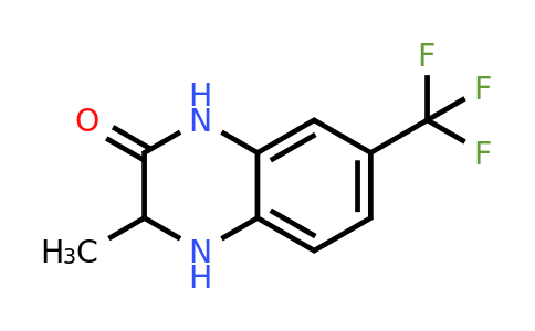 CAS 146741-08-4 | 3-methyl-7-(trifluoromethyl)-3,4-dihydro-1H-quinoxalin-2-one
