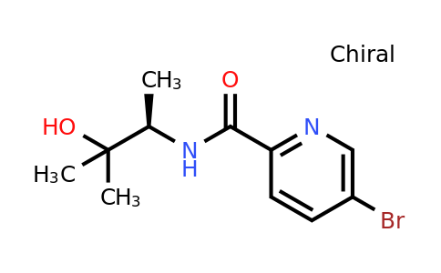 CAS 1467663-41-7 | (R)-5-Bromo-N-(3-hydroxy-3-methylbutan-2-yl)picolinamide