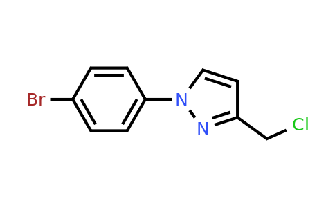 CAS 1468759-86-5 | 1-(4-Bromophenyl)-3-(chloromethyl)-1H-pyrazole