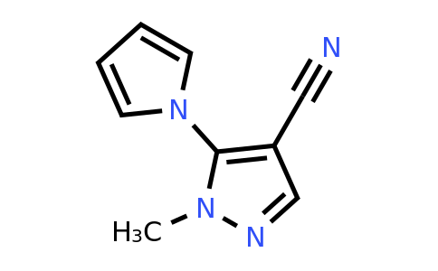 CAS 146885-48-5 | 1-methyl-5-(1H-pyrrol-1-yl)-1H-pyrazole-4-carbonitrile