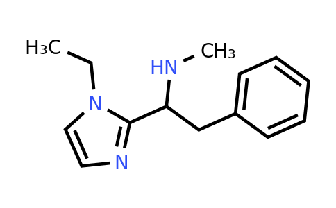 CAS 1469061-64-0 | [1-(1-Ethyl-1H-imidazol-2-yl)-2-phenylethyl](methyl)amine