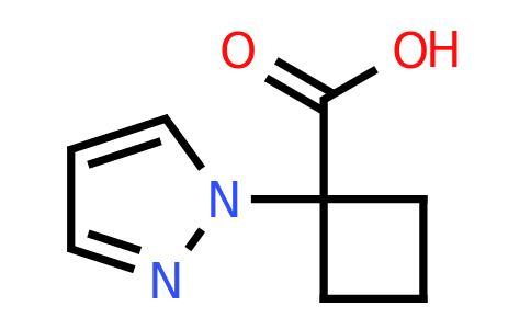 CAS 1469286-32-5 | 1-(1H-pyrazol-1-yl)cyclobutane-1-carboxylic acid