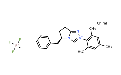 CAS 1469801-67-9 | (R)-5-Benzyl-2-mesityl-6,7-dihydro-5H-pyrrolo[2,1-c][1,2,4]triazol-2-ium tetrafluoroborate