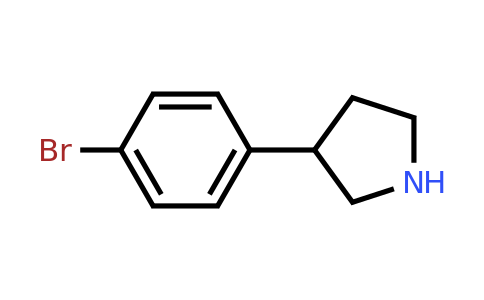 CAS 1469974-99-9 | 3-(4-Bromophenyl)pyrrolidine