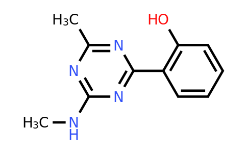 CAS 146998-51-8 | 2-(4-Methyl-6-(methylamino)-1,3,5-triazin-2-yl)phenol