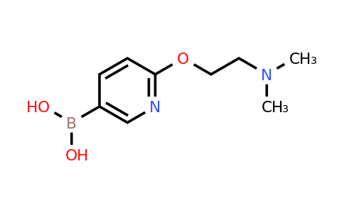 CAS 1470083-41-0 | 2-(2-Dimethylamino-ethoxy)-pyridine-5-boronic acid