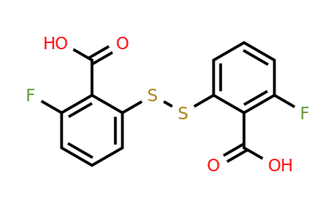 CAS 147027-64-3 | 6,6'-Disulfanediylbis(2-fluorobenzoic acid)